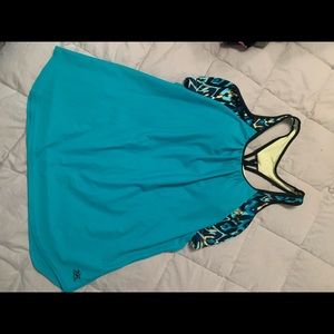Zero Xposure Tankini top size Large